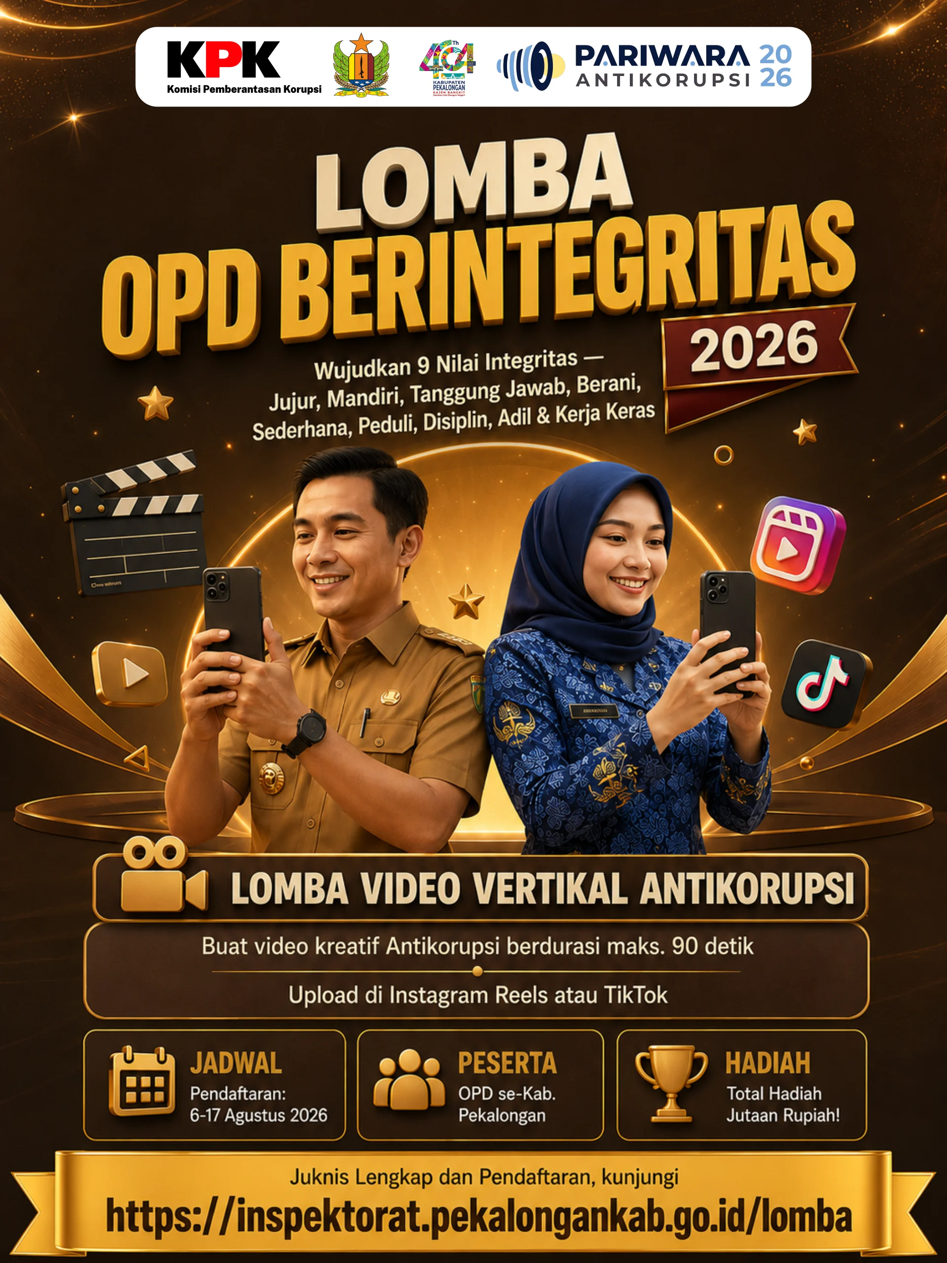 Flyer Lomba OPD Berintegritas 2026